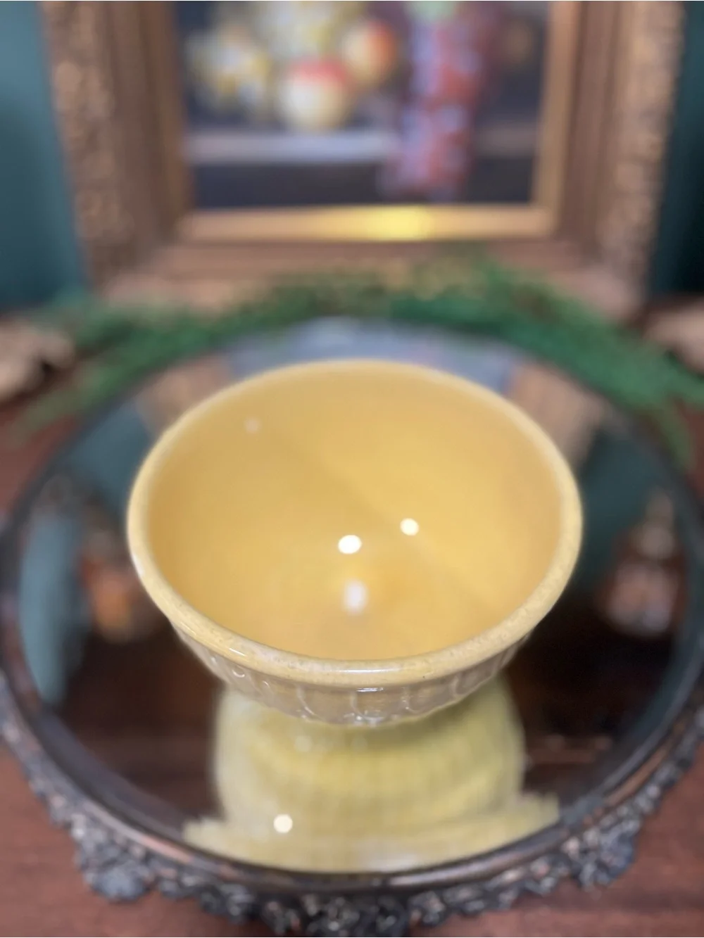 McCoy yellow mixing bowl